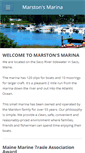 Mobile Screenshot of marstonsmarina.com